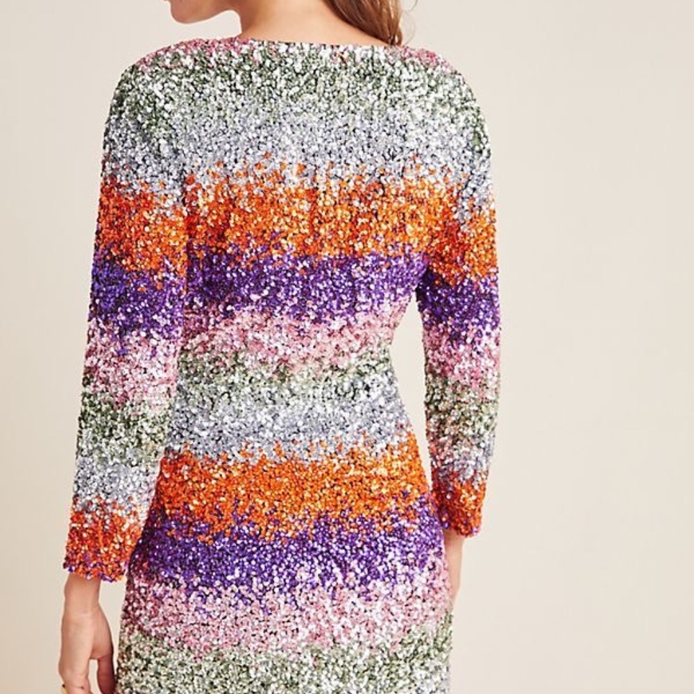 NWT Antik Batik Sophie Sequined Mini Dress